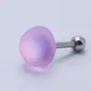 Brincos de gatinho foscos para furo na orelha e cartilagem, cor doce, semicírculo, joias para piercing corporal em estoque, atacado Amazon
