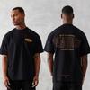 Camiseta masculina grande, nova, transversal, para academia, esportes, fitness, algodão, gola redonda, solta, plus size, camiseta da moda