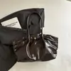 Bolso de hombro casual estilo coreano, alta calidad, moderno, gran capacidad, plisado, retro, nuevo 2026, adecuado para el trabajo y los desplazamientos