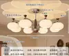 Lustre Usado para Sala de Estar Estilo Wind Lâmpada Principal Lâmpada Caqui 2026 Novo Designer Retrô Francês Super Brilhante Lâmpada de Hall de Alto Padrão