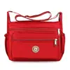 Bolsa Transversal de Tecido Oxford Estilo Novo 2026 para Mulheres, Bolsa para Mãe de Meia-Idade e Idosa, Bolsa de Ombro Floral Fashion, Bolsa de Armazenamento Multicamadas