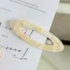 Fábrica Fuente Clip BB Oval Hueco de Acetato Pinza para el Cabello de Temperamento Etiqueta Dorada Pinza para el Cabello de las Patillas En Stock Lote Mixto Personalizable