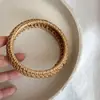 Pulseira Aberta Casual, Pulseira de Design Nicho Estilo Ins Moderno, Versátil Coreana Elegante Popular Joia de Mão Moda