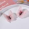 Brincos de borboleta com partículas de diamante super fada estilo coreano faça você mesmo acessórios para cabelo acessórios para patch feminino atacado