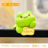 Figuritas de Animales Mini Lindas de Dibujos Animados para Monitores de Computadora de Oficina, Adorables Decoraciones de Animales Estilo Sanador