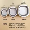 Procesamiento de Logotipo Impreso Personalizado Cubeta Plegable Portátil de Plástico Espeso Lavabo Grande para el Hogar Lavadero para la Ropa Viaje