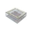 Cajas Cuadradas de Plástico para Pestañas en Stock, Juego de Dos, Cajas de Cartón Multicolores para Pestañas al por Mayor