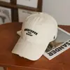 Gorra de Béisbol de Mezclilla Lavada Vintage para Mujer, Moda Callejera de Primavera y Verano, Gorra Suave que Adelgaza el Rostro, Gorra de Pico de Pato para Parejas