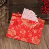 Celebración de Boda Tela de Alta Gama Sobres Rojos 6-10 Mil Sobres Rojos Grandes Regalo Personalizado Tarifa por Cambio Sobres Rojos Chinos Venta al por Mayor