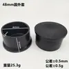 Venta Caliente Tubo de Acero Resistente al Desgaste Paquete Mesa Cubierta Cuadrada Taburete Mesa Silla Pata de Mueble Cubierta de Goma Engrosada Almohadillas para Pies de Muebles