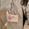 Bolsa Kelly de Couro de Alta Qualidade para Mulheres, Modelo Novo 2026, Padrão Granulado, Bolsa de Ombro Versátil, Bolsa Transversal para o Dia a Dia