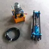 Pino de remoção de esteira, manga de prensagem, lanterna, tudo-em-um, máquina elétrica hidráulica de prensagem de corrente para mineração, ferramenta de remoção de esteira 170 T