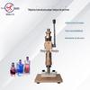Máquina de tampar com travamento de mesa tipo pressão manual máquina de tampar com bico para frasco de perfume líquido oral tampa de alumínio plástico máquina de selar