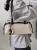 Colección de otoño 2026 transfronteriza: bolso de hombro retro, de alta calidad, con textura, diseño simple de bloques de color, bolso de mano/bolso de axila casual y versátil