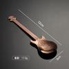 En Acero Inoxidable 304 Forma Creativa Cuchara de Café Cuchara de Guitarra Cuchara para Mezclar Cuchara para Condimentos Regalo Transfronterizo Comida