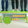 Mesas e Cadeiras Retangulares Elevatórias para Jardim de Infância Brinquedos Infantis Aprendizagem Plástico Espessado Mesas e Cadeiras Ajustáveis Outlet de Fábrica