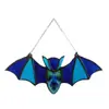 Decorações de Parede 2D Planas para Festa no Quintal de Halloween com Atmosfera de Morcego Sombrio - Novo Produto Transfronteiriço