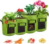 Bolsa de Cultivo Boxin Bolsa para Plantar Patatas Bolsa de Crecimiento de Plantas Tomate Patata Fresa Fieltro Fieltro Tomate