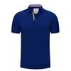 Camisa Polo de Verano de Manga Corta con Cuello Coreano 2757 para Uniforme de Equipo Corporativo Ropa de Trabajo Camisa Cultural Personalizada con Logotipo Bordado e Impreso