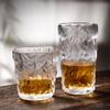 Ins nórdico simple, taza de glaciar extremadamente fría, vaso silencioso para whisky, vino tinto, jugo, café, vaso de vidrio de glaciar