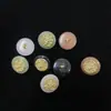 Botones de Doble Material de Resina y Metal Estilo Chanel de Gama Alta, Venta Directa de Fábrica, Botones para Abrigo Esmaltados Galvanizados Cosidos a Mano con Caña