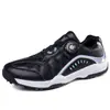 Zapatos Deportivos Transfronterizos Modelo Nuevo 2025 Zapatos Profesionales de Golf para Hombre Zapatos Deportivos Antideslizantes para Interiores Venta Directa de Fábrica