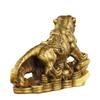 Estatueta de Tigre de Cobre Tigre da Fortuna Tigre Escalando Montanha Ano do Tigre Mascote do Tigre Símbolo de Força Tigre do Zodíaco Tigre da Fortuna