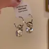 Pendientes de Hielo Pequeño con Sensación Fresca de Plata Pendientes de Lujo Accesibles para Caras Cuadradas y Redondas Nuevo Diseño de Nicho 2025 Mujeres de Gama Alta