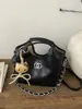 Bolso Cesta con Patrón de Diamantes de Comercio Exterior para Mujer, Bolso de Mano Nuevo de Alta Gama con Estilo, Bolso Cruzado de Hombro Fresco y Chic para el Trabajo