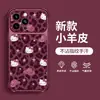Cordón para teléfono con estampado de leopardo para funda de Apple 18pm iphone17 caricatura 15 nuevo modelo de mujer 16 lindo 14 exterior