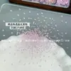 Arte de Unhas Aurora Gelo Rosa Translúcido Zircônia Novo Super Brilhante Base Transparente Conhaque Rosa Rosa Base Plana Mini Pedras Strass Decoração Atacado Pedras Strass