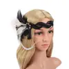 Faixa de Cabelo de Pena Europeia e Americana Acessórios de Cabelo para Festa Faixa de Cabelo para Testa Estilo Étnico Indiano Acessório de Cabeça de Pena Retrô