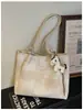 Bolsa de temperamento transfronteiriço para mulheres, novo estilo 2026, moda para o dia a dia, design exclusivo, bolsa de ombro única