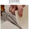 Tapete de cozinha antiderrapante à prova de óleo, limpe e não lave, piso totalmente pavimentado, couro, costura de PVC, resistente ao desgaste, tapete especial