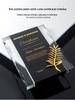 Placa de licença de cristal que faz a medalha do troféu gravura a placa da honra cartão do agente do cartão do negociante do cartão