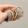 Banda de Goma Simple de Alta Elasticidad y Duradera para Mujeres, Nuevo Estilo 2026, Lazo para el Cabello, Anillo para Cola de Caballo Baja, Cuerda para el Cabello sin Costuras