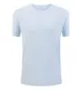 Camiseta Masculina de Manga Curta, Gola Redonda, Secagem Rápida e Proteção Solar, Adequada para Esportes, com Impressão de Logo Personalizável e Bordado, Ideal para Atividades ao Ar Livre, Uso Casual e como Uniforme de Equipe Versátil