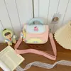 Nuevo bolso de hombro suave estilo japonés dulce para chica con lindo diseño de dibujos animados de frutas bordado para niñas y estudiantes