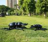 Escultura de resina de insectos para exteriores, de imitación boutique, para manualidades grandes, arte de animales pequeños, ejemplares de jardín, adornos decorativos.