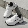 Zapatos para Hombre 2025 Otoño Nuevos Zapatos Casuales Retro Suela Gruesa Zapatos de Papá Zapatos Deportivos Malla Transpirable Zapatos Deportivos Negro