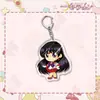 Llavero de Acrílico de Sailor Moon Tsukino Usagi de Dibujos Animados Lindo Colgante Creativo Accesorio de Llavero
