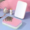Espejo de Maquillaje de Escritorio para Dormitorio del Hogar Espejo de Maquillaje Plegable de Alta Definición Espejo de Tocador Simple de Escritorio para Estudiante de Dormitorio