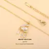 Popular Joyería de Exportación Transfronteriza Europea y Americana Elemento Geométrico Collar Personalizado Moda Retro Colgante Cadena de Suéter para Mujer
