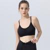 Ropa interior deportiva con espalda hermosa para mujer, sujetador de fitness transpirable, chaleco de yoga con tirantes para entrenamiento de pilates y almohadilla para el pecho.