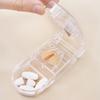 Herramienta para Cortar Pastillas de Medicamentos, Cortador de Cajas de Medicamentos, Divisor de Medicamentos Portátil, Divisor de 7 Días, Cortador de Medicamentos, Cuarto