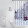 Fábrica de origen integrada de impresión y procesamiento digital, proveedor exclusivo transfronterizo de Amazon de cortinas de ducha para baño impermeables y resistentes al moho