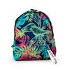 Mochila Estampada en 3D de Moda Casual Diaria para Estudiantes de Verano 2021 Amazon Cross-borDer con Patrón de Hojas Nuevas