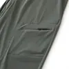 Pantalones Casuales Funcionales para Hombre Estilo Deportivo para Exteriores Cintura Elástica Cordón Ligero Transpirable Secado Rápido 12761
