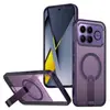 Adequado para Capa de Celular com Resfriamento Xiaomi Poco F8 Ultra, Design Criativo Vazado Respirável com Suporte Vertical Magnético