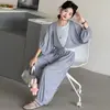 Conjunto de Protección Solar para Niñas Verano 2026 Nuevo Casual Estilo Coreano Lyocell Suave como una Nube Conjunto de Tres Piezas Transfronterizo